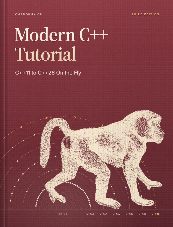Modern C++ Tutorial book cover